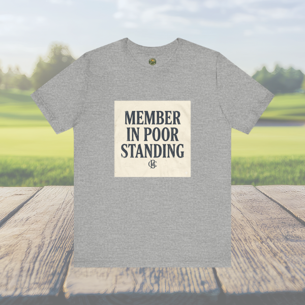OBC Member In Poor Standing - Vintage Typography