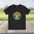 Bogeys & Bad Decisions Logo Tee - Vintage Sunset Badge