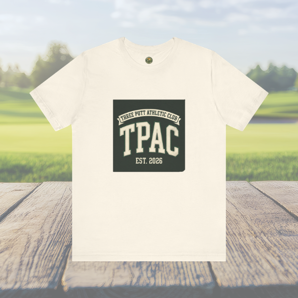 TPAC Varsity Monogram Tee - Three Putt Athletic Club
