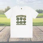 Sponsored By Regret Tee - Fake Racing Sponsor Patch