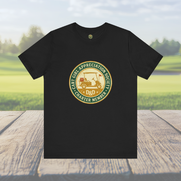 Cart Girl Appreciation Society Tee — Vintage Tribute Badge