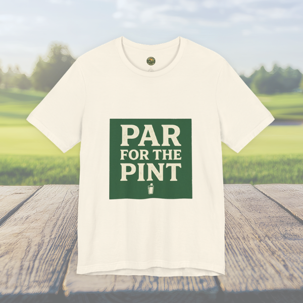 Par For The Pint - Green Label Vintage Golf & Beer Tee