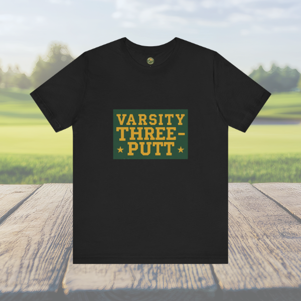 Varsity Three-Putt Tee - TPAC Letterman Typography