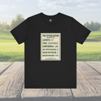 TPAC Putting Stats Sheet Tee — 2026 Season