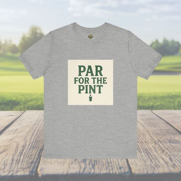 Par For The Pint — Vintage Cream Golf & Beer Tee
