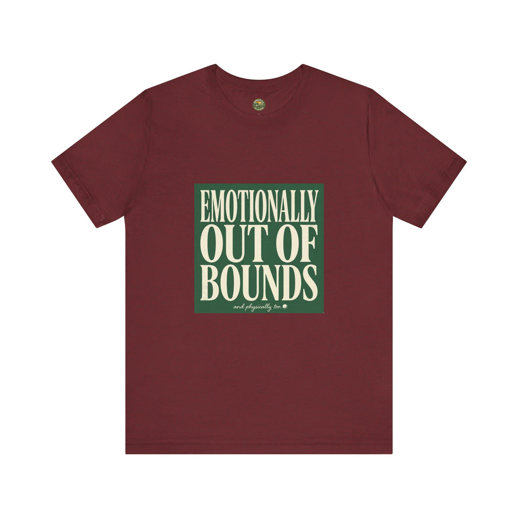 Emotionally Out Of Bounds - Vintage Golf Tee
