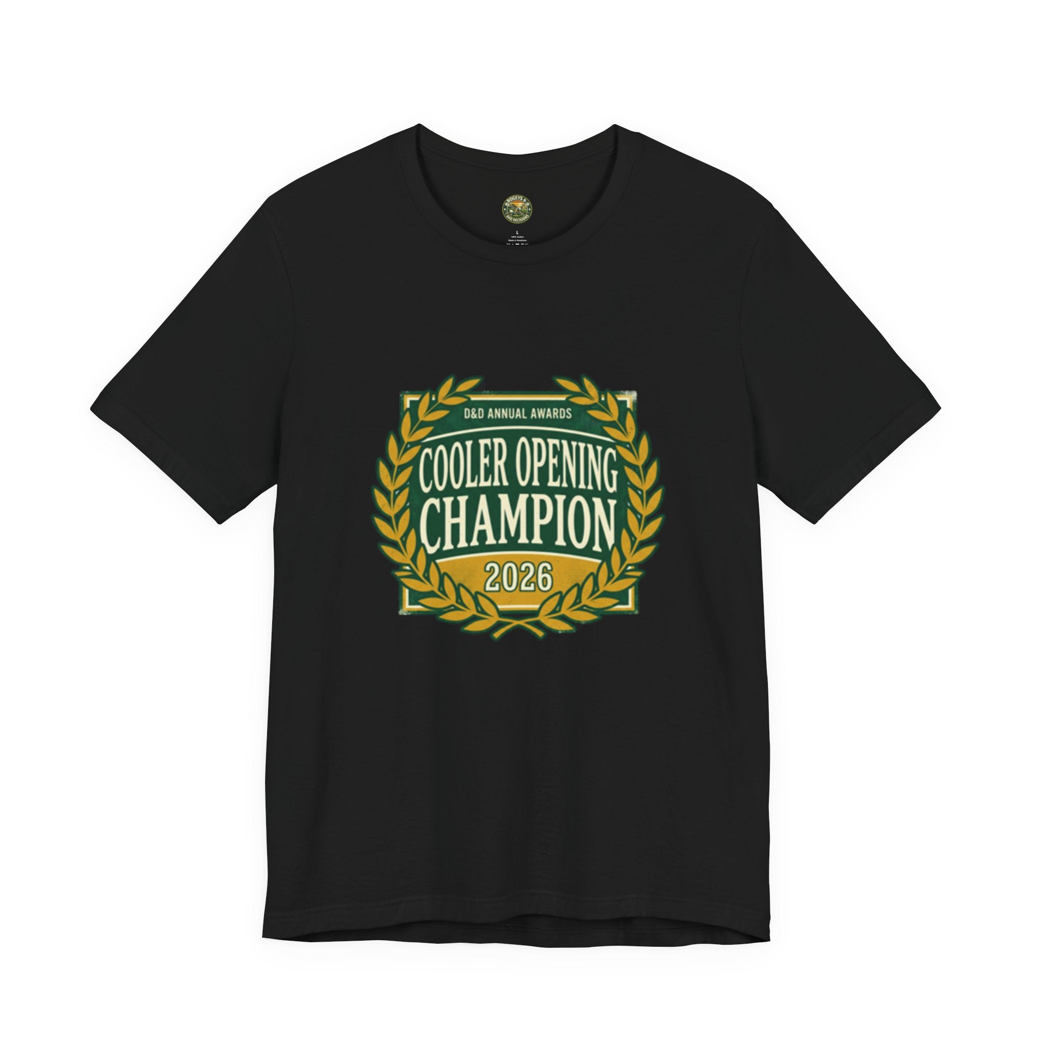 Cooler Opening Champion Tee - Vintage Fake Award