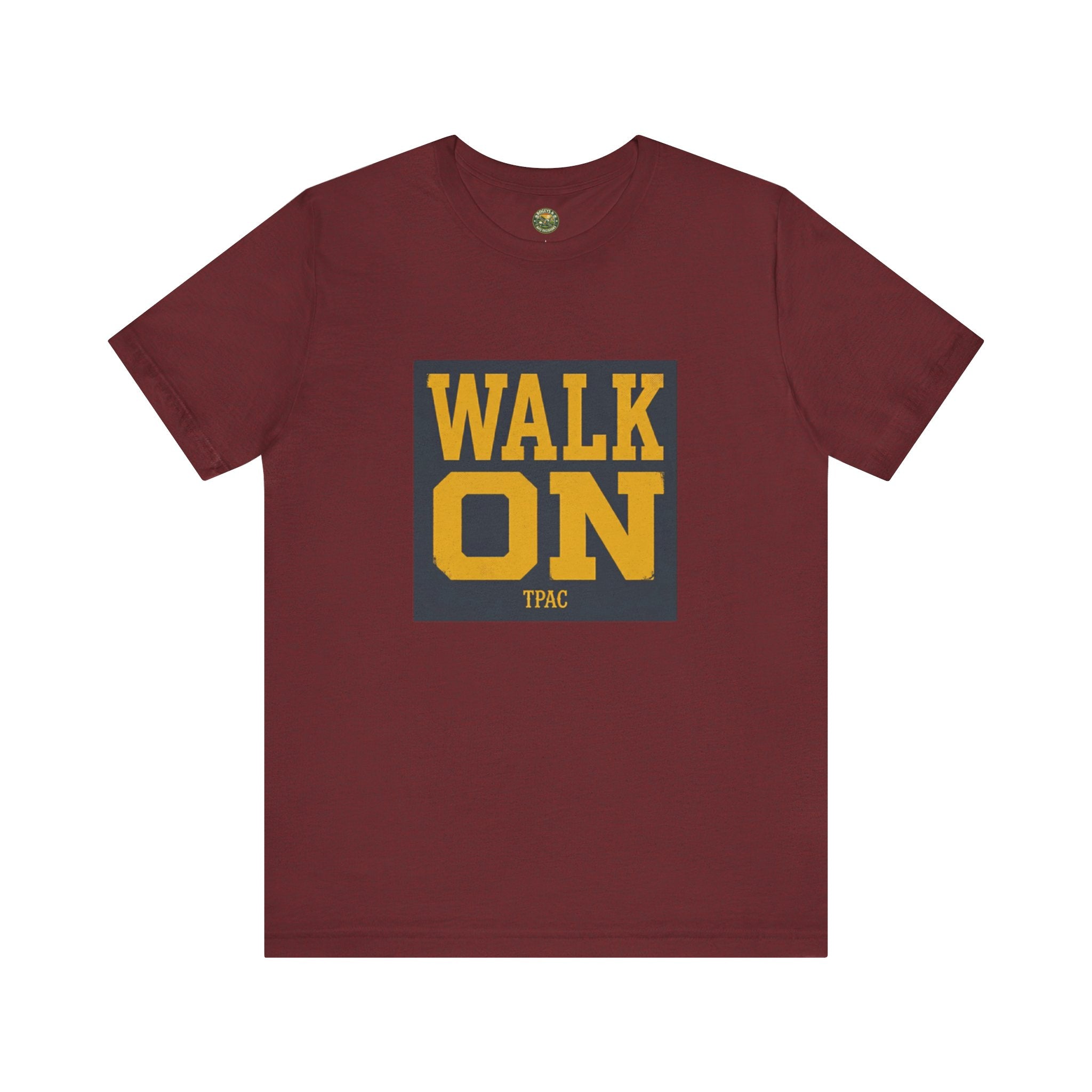 Walk On Tee - TPAC Vintage Varsity Typography