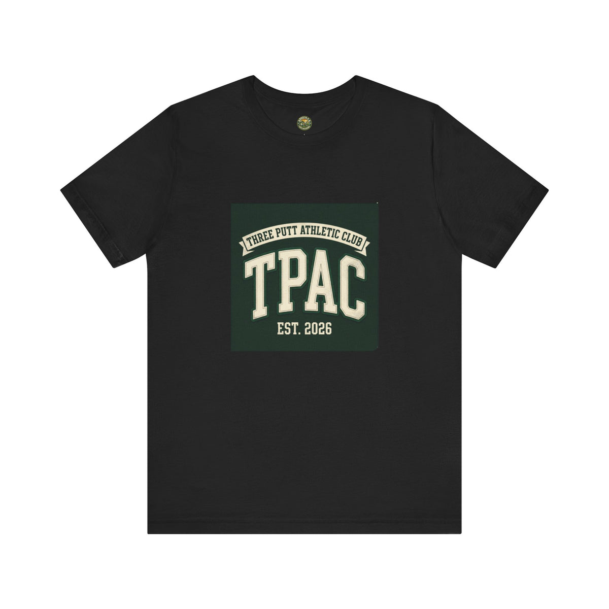 TPAC Varsity Monogram Tee - Three Putt Athletic Club