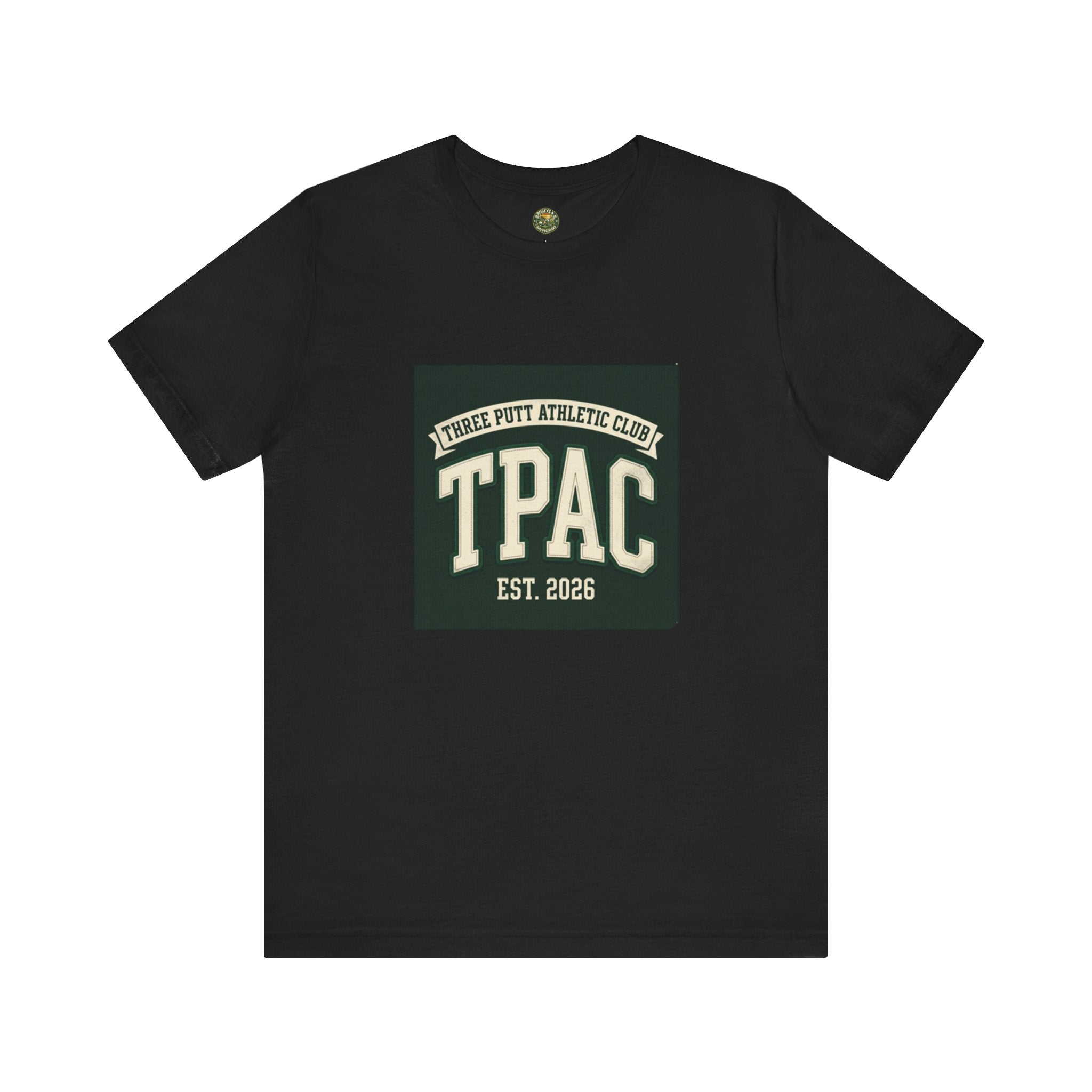 TPAC Varsity Monogram Tee - Three Putt Athletic Club