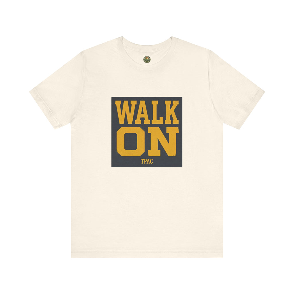 Walk On Tee - TPAC Vintage Varsity Typography