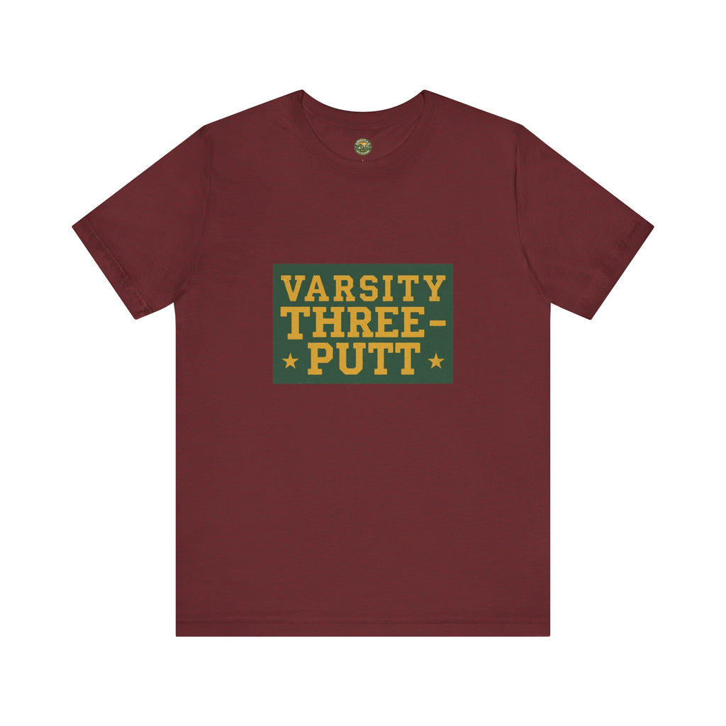 Varsity Three-Putt Tee - TPAC Letterman Typography