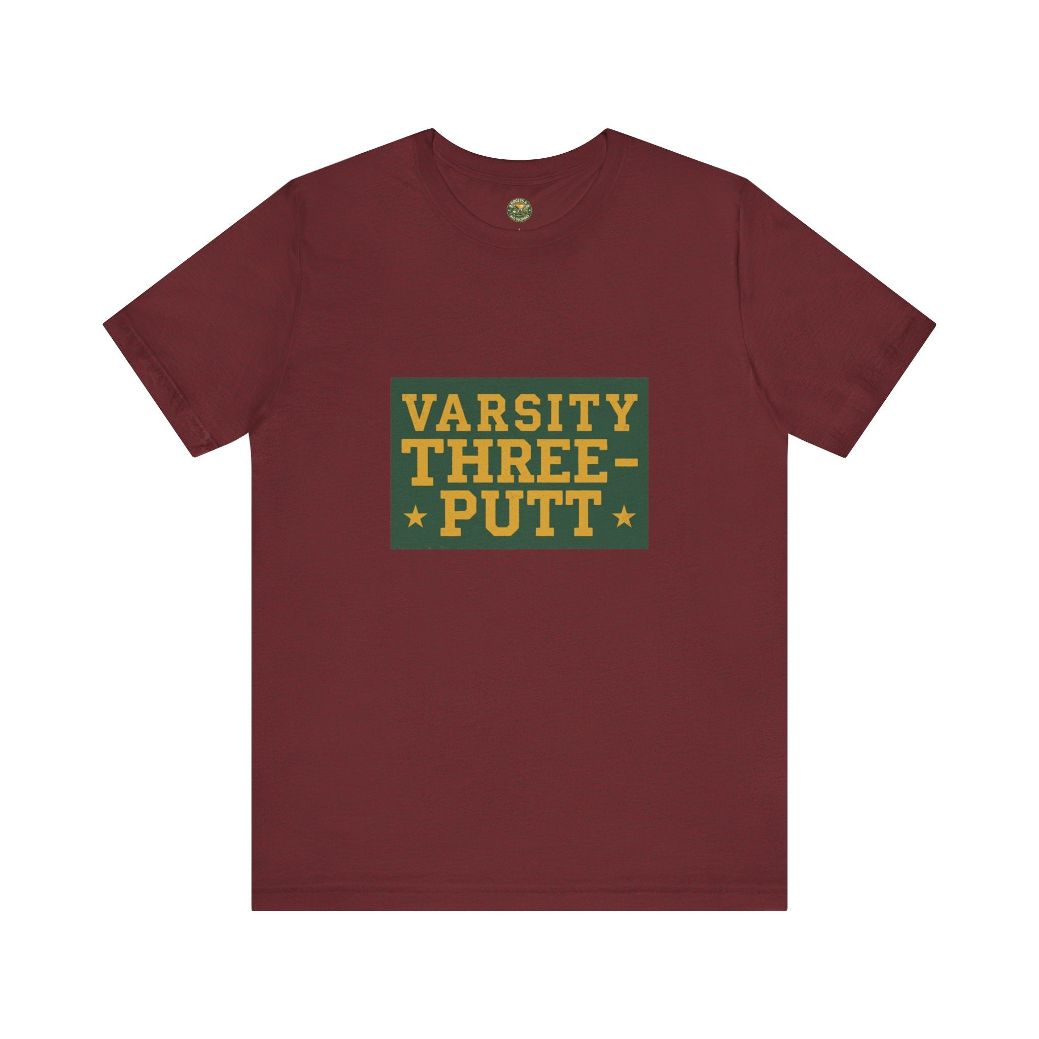 Varsity Three-Putt Tee - TPAC Letterman Typography