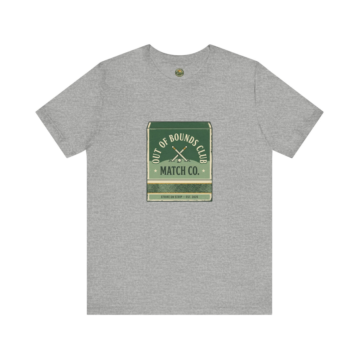 OBC Match Co. Tee — Vintage Matchbook Cover