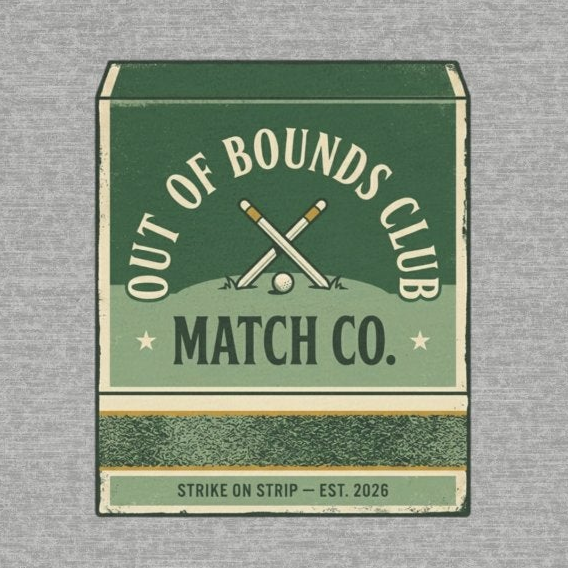 OBC Match Co. Tee — Vintage Matchbook Cover