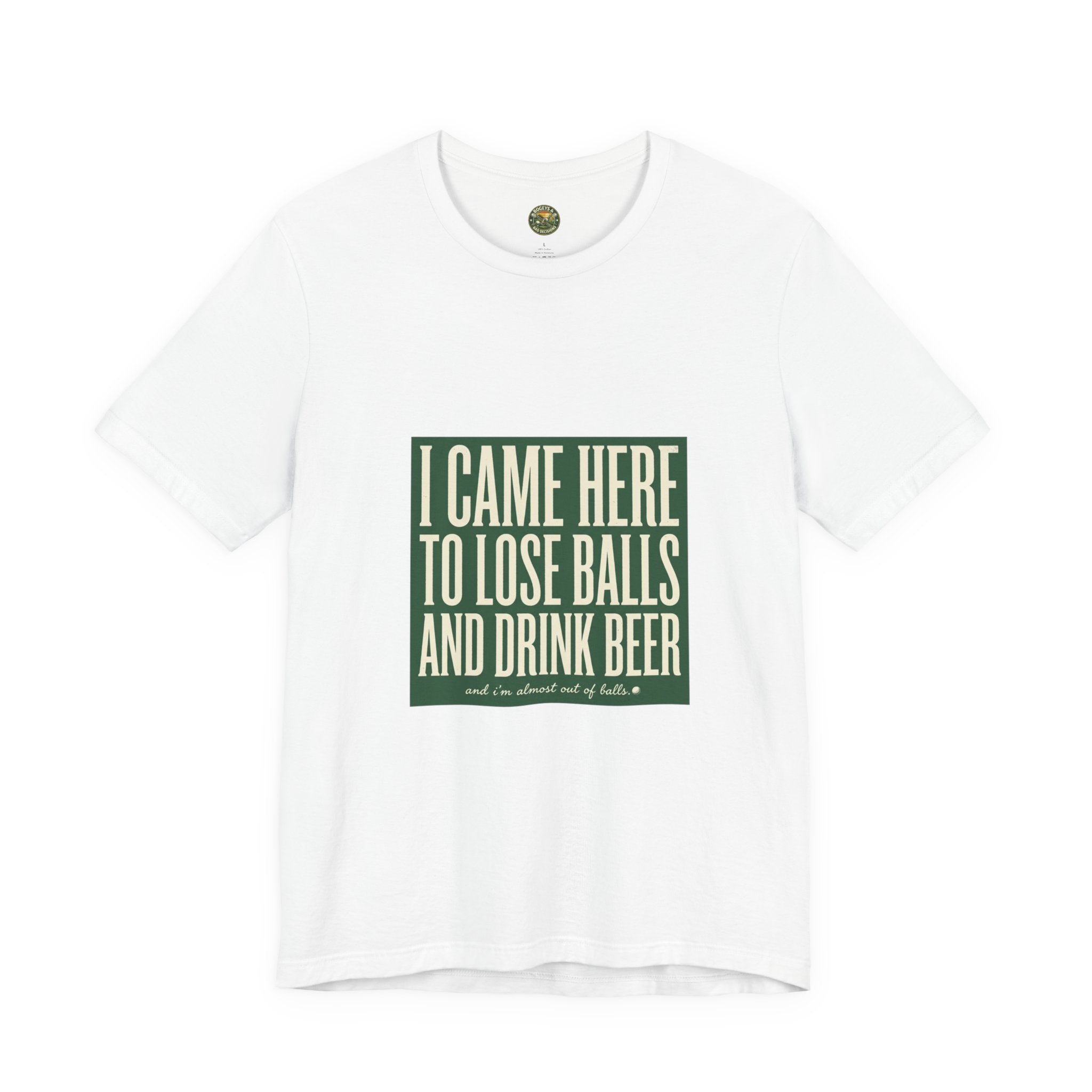 I Came Here To Lose Balls & Drink Beer - Vintage Tee