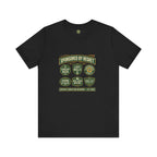Sponsored By Regret Tee - Fake Racing Sponsor Patch