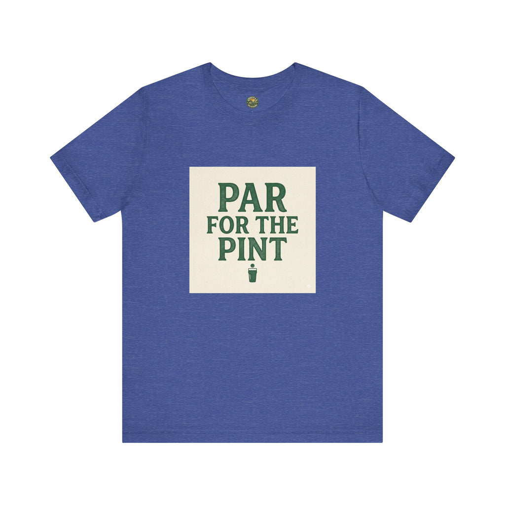 Par For The Pint — Vintage Cream Golf & Beer Tee
