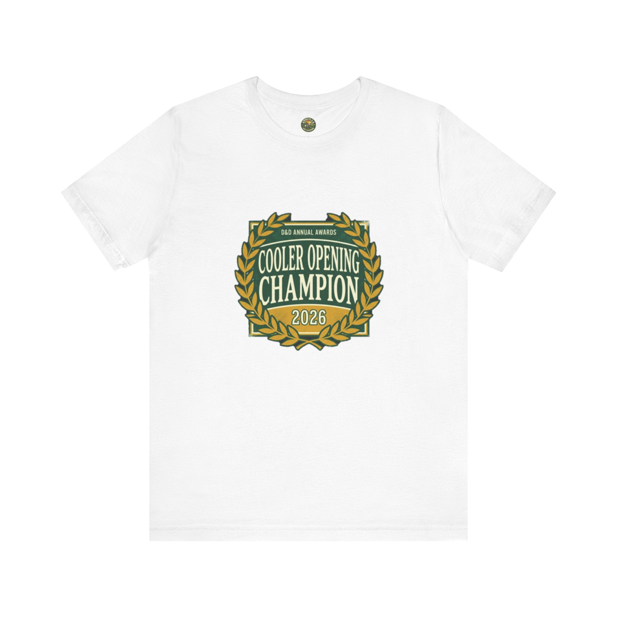 Cooler Opening Champion Tee - Vintage Fake Award