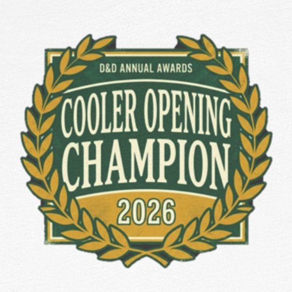 Cooler Opening Champion Tee - Vintage Fake Award