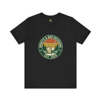 Bogeys & Bad Decisions Logo Tee - Vintage Sunset Badge