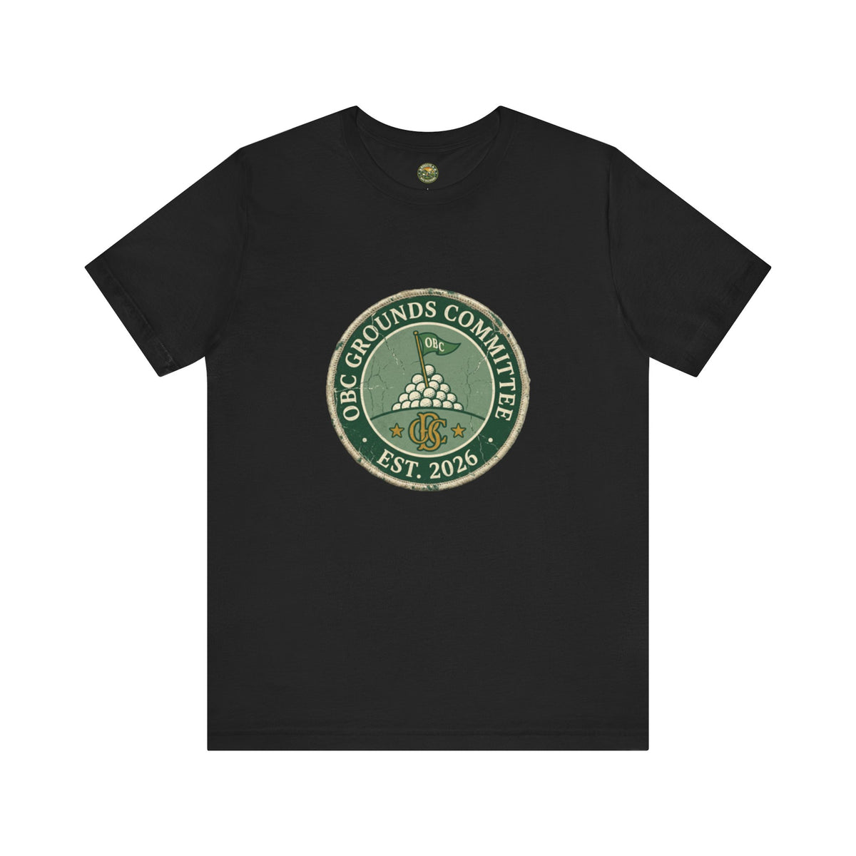 OBC Grounds Committee Tee - Vintage Country Club Badge