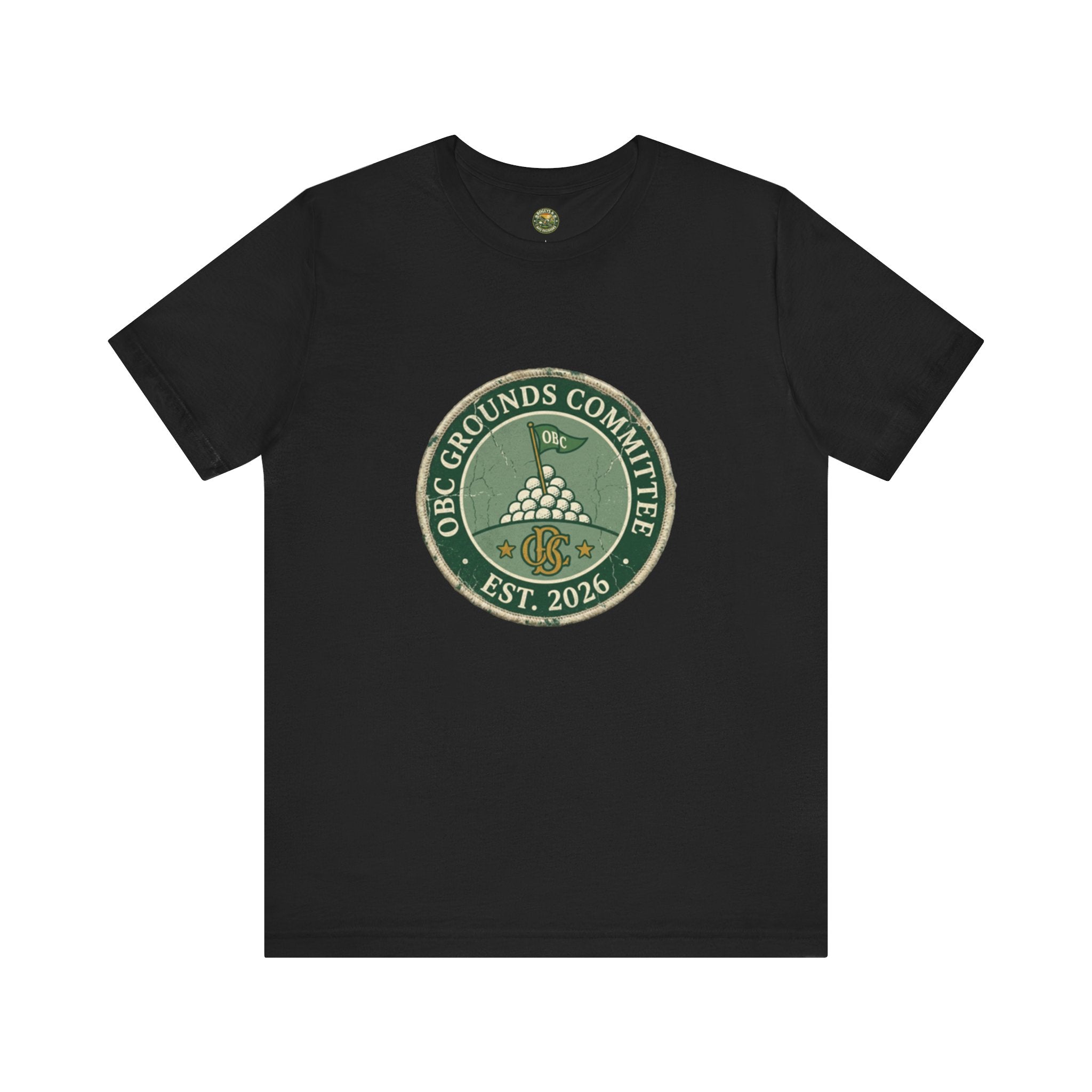 OBC Grounds Committee Tee - Vintage Country Club Badge