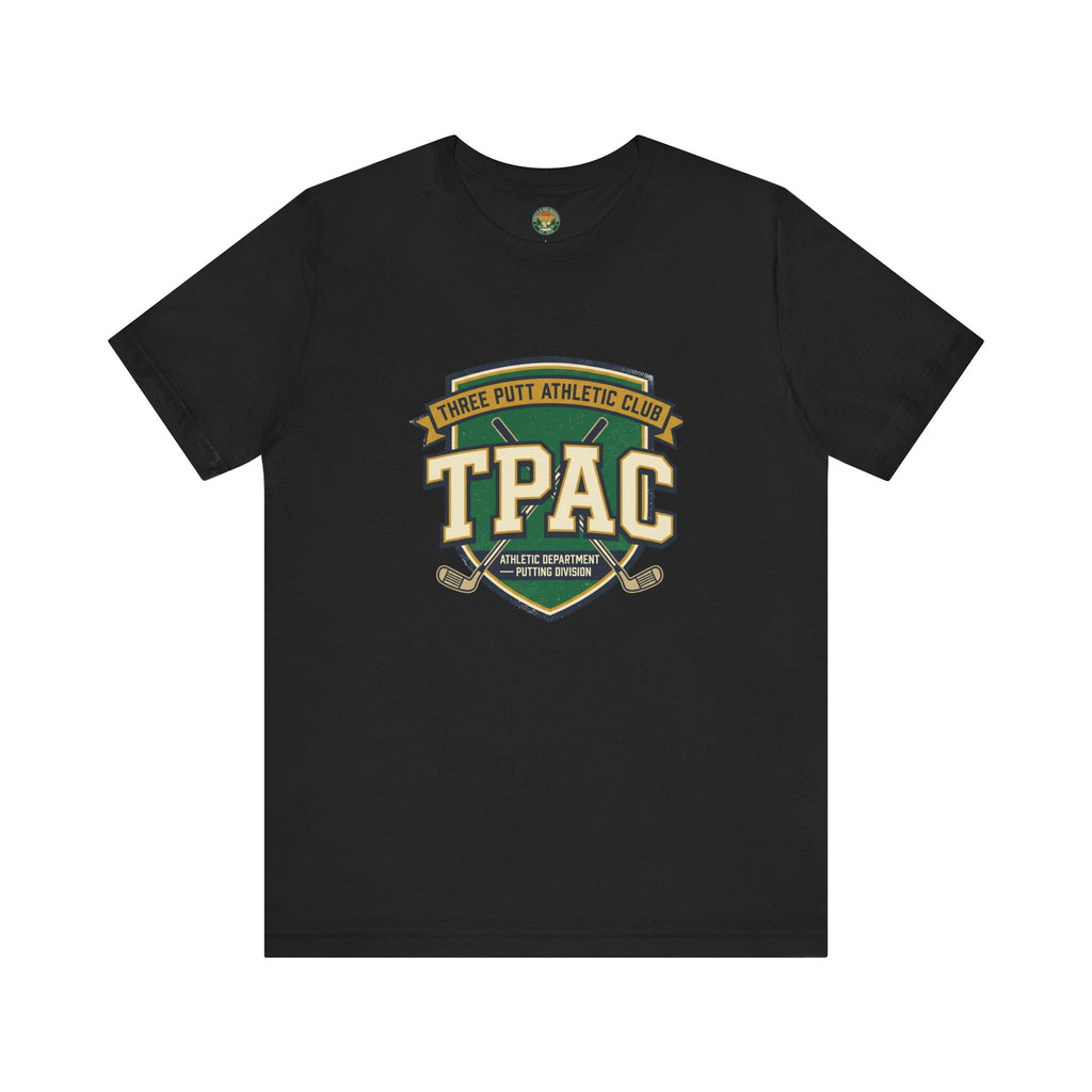 TPAC Athletic Dept Tee — Putting Division Crest