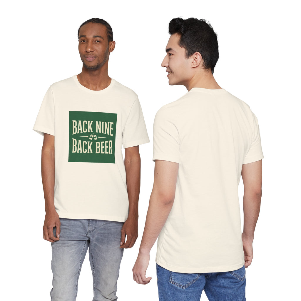Back Nine, Back Beer - Vintage Golf Tee