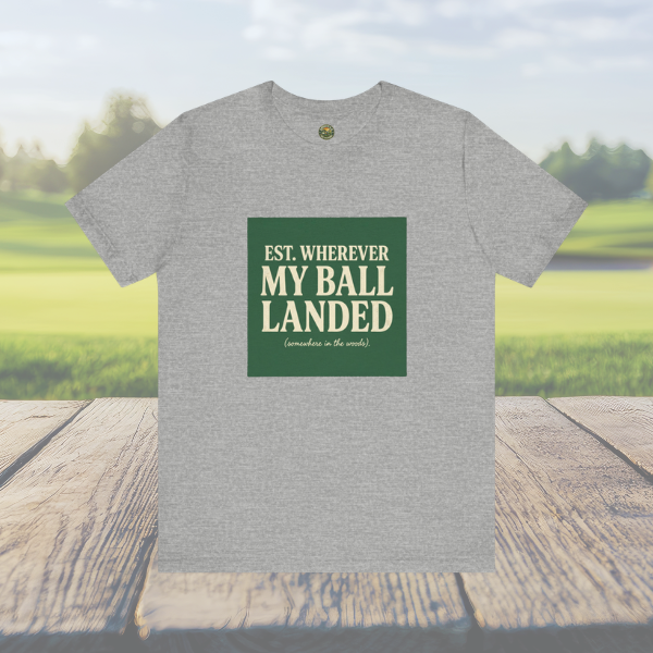 Est. Wherever My Ball Landed — OBC Vintage Golf Tee