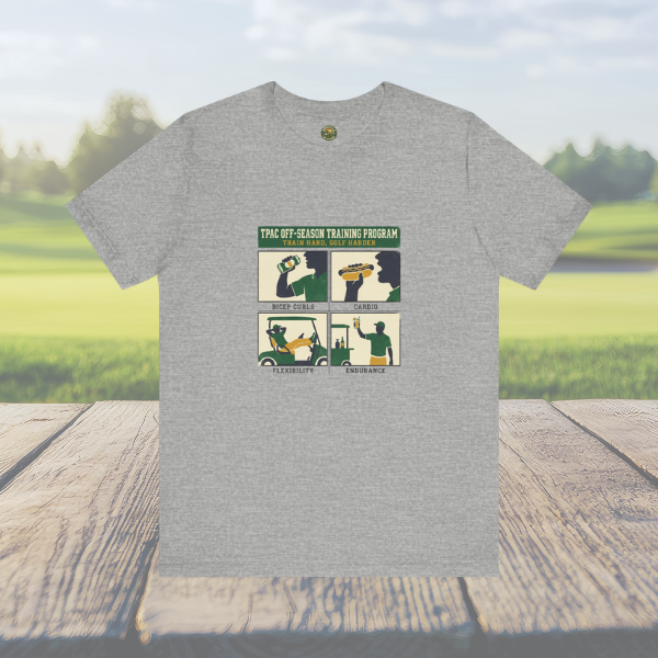 TPAC Off-Season Training tee - Vintage 4-Panel Workout Poster