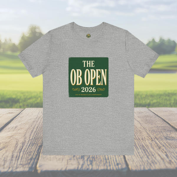 The OB Open Tee — Vintage Tournament Poster