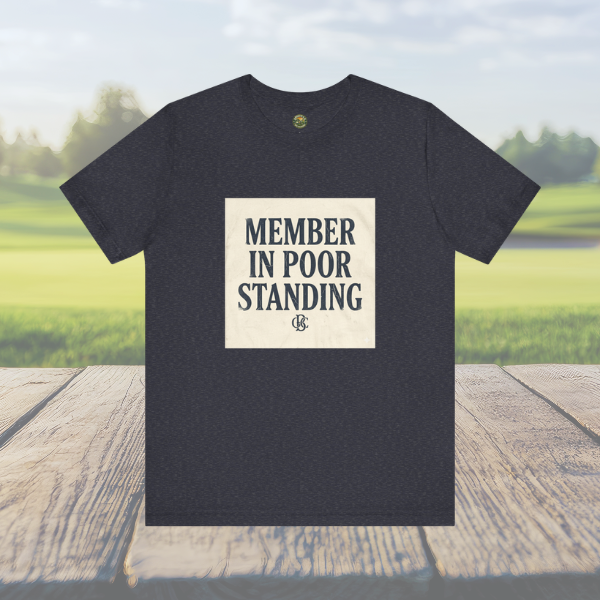OBC Member In Poor Standing - Vintage Typography