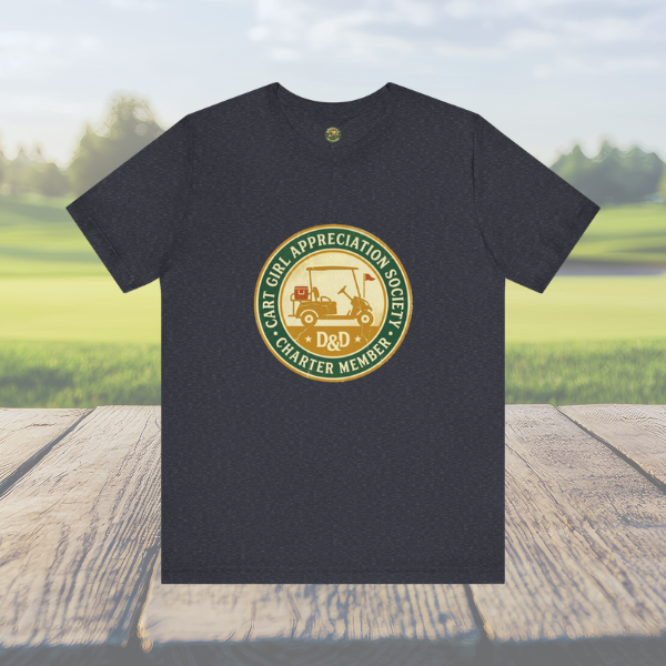 Cart Girl Appreciation Society Tee — Vintage Tribute Badge