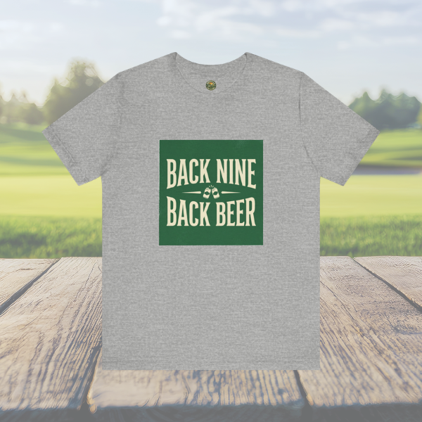 Back Nine, Back Beer - Vintage Golf Tee