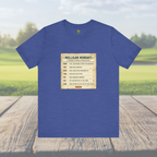 Mulligan Mondays Tee — Weekly Excuse Calendar