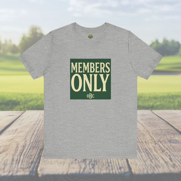 OBC Members Only Tee - Vintage Country Club Typography