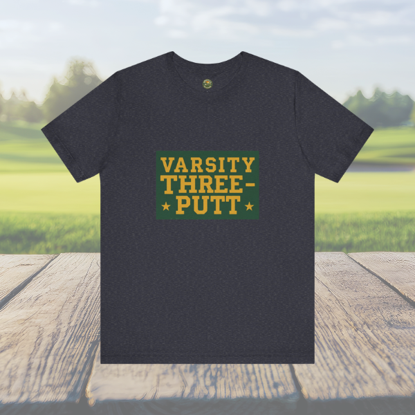 Varsity Three-Putt Tee - TPAC Letterman Typography
