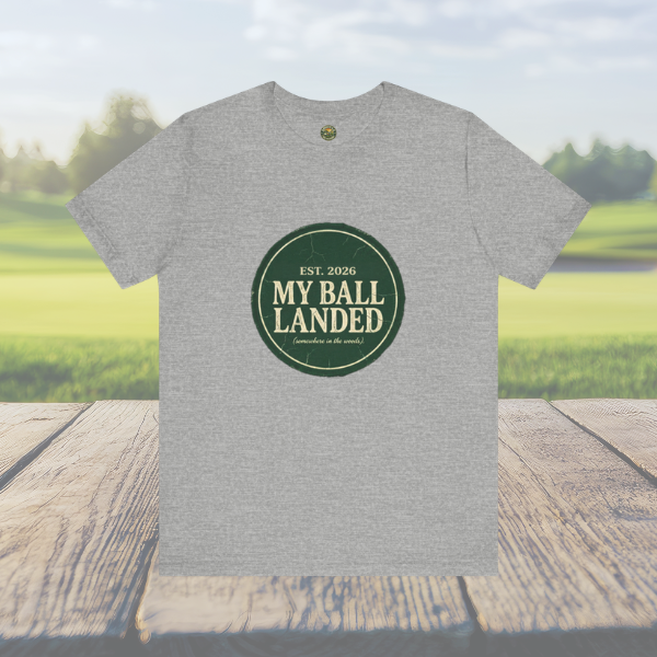 Out of Bounds Club Tee "My Ball Landed Somewhere in the Water" - Funny Golf Vintage Golf tshirt