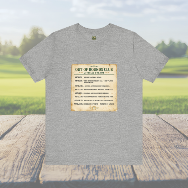 OBC Club Bylaws Tee — Vintage Fake Rulebook