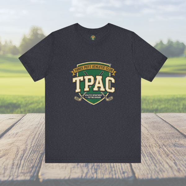 TPAC Athletic Dept Tee — Putting Division Crest