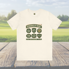 Sponsored By Regret Tee - Fake Racing Sponsor Patch