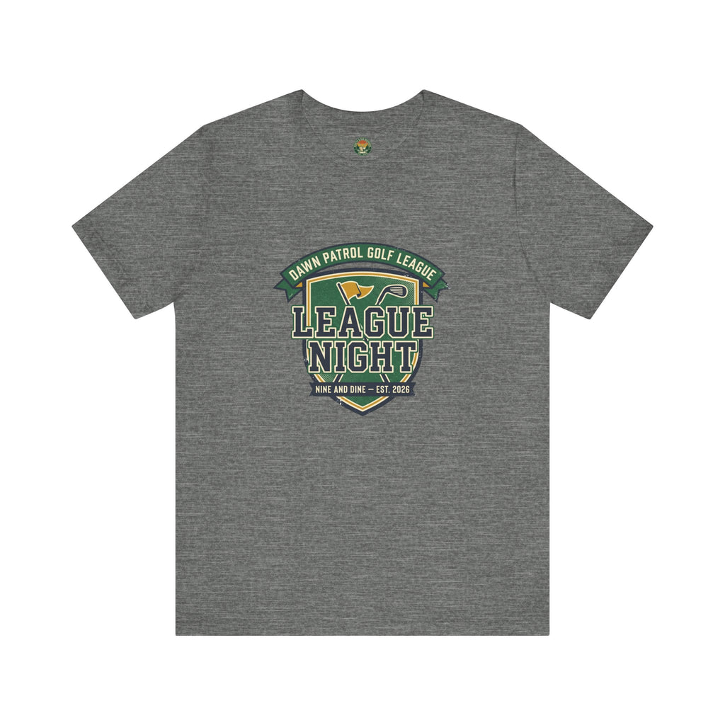 League Night Tee — Recreational Golf League Crest