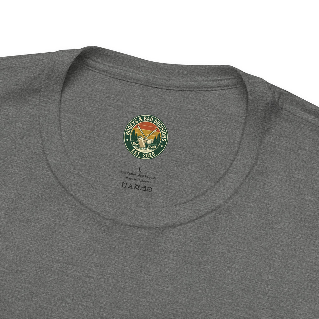 Press Tee — One-Word Golf Gambling Typography