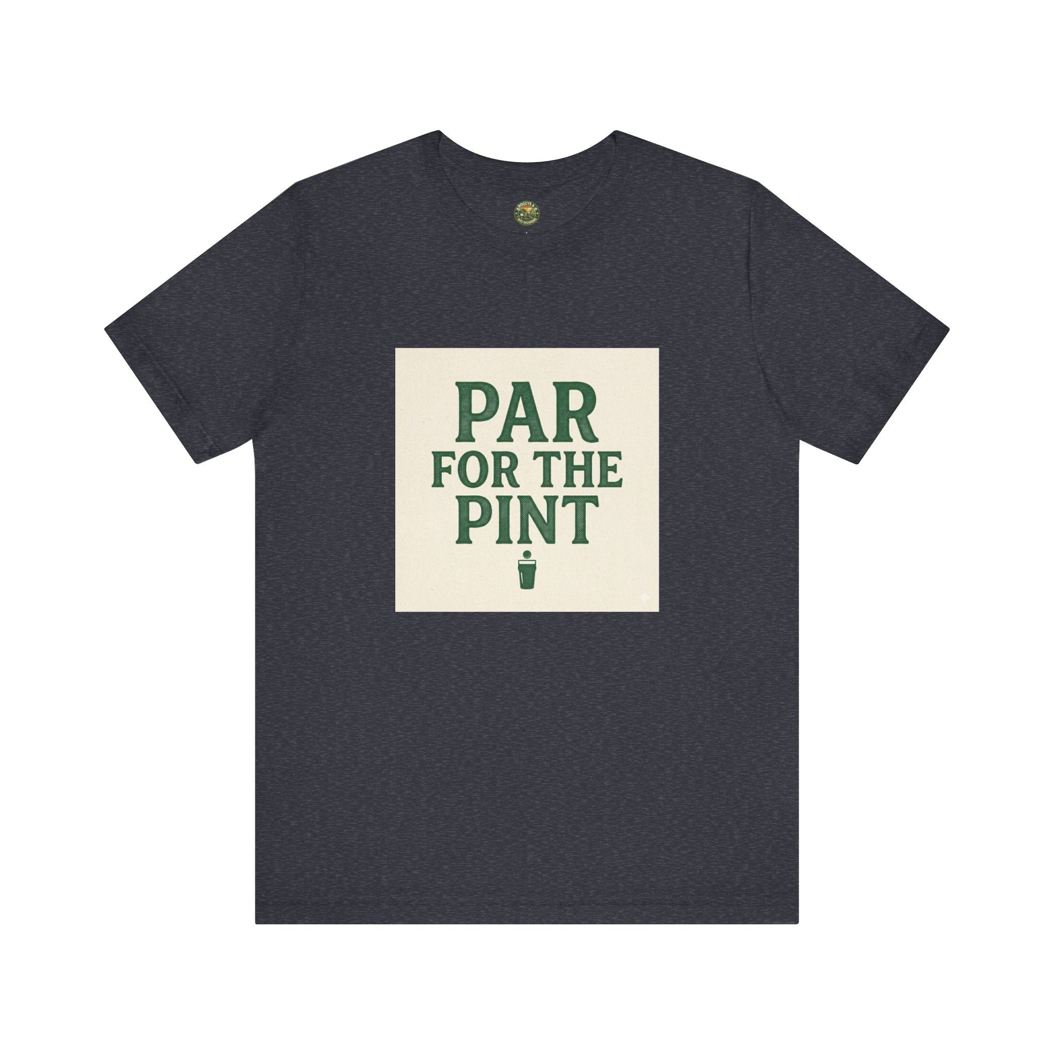 Par For The Pint — Vintage Cream Golf & Beer Tee
