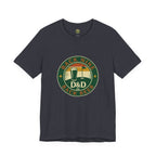 Back Nine Back Beer - Vintage Golf Sunset Badge Tee