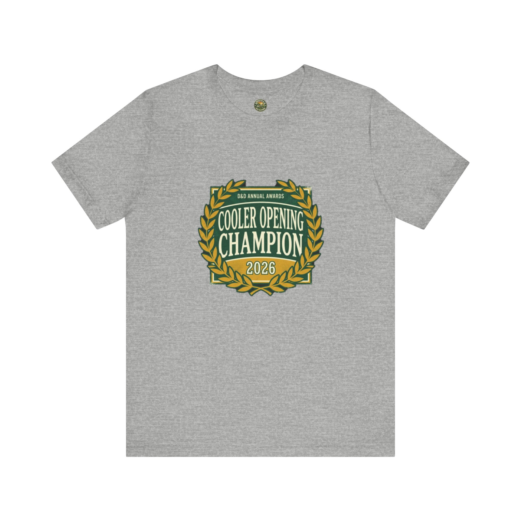 Cooler Opening Champion Tee - Vintage Fake Award