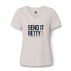 Send It, Betty V-Neck Tee — Back Nine Bettys