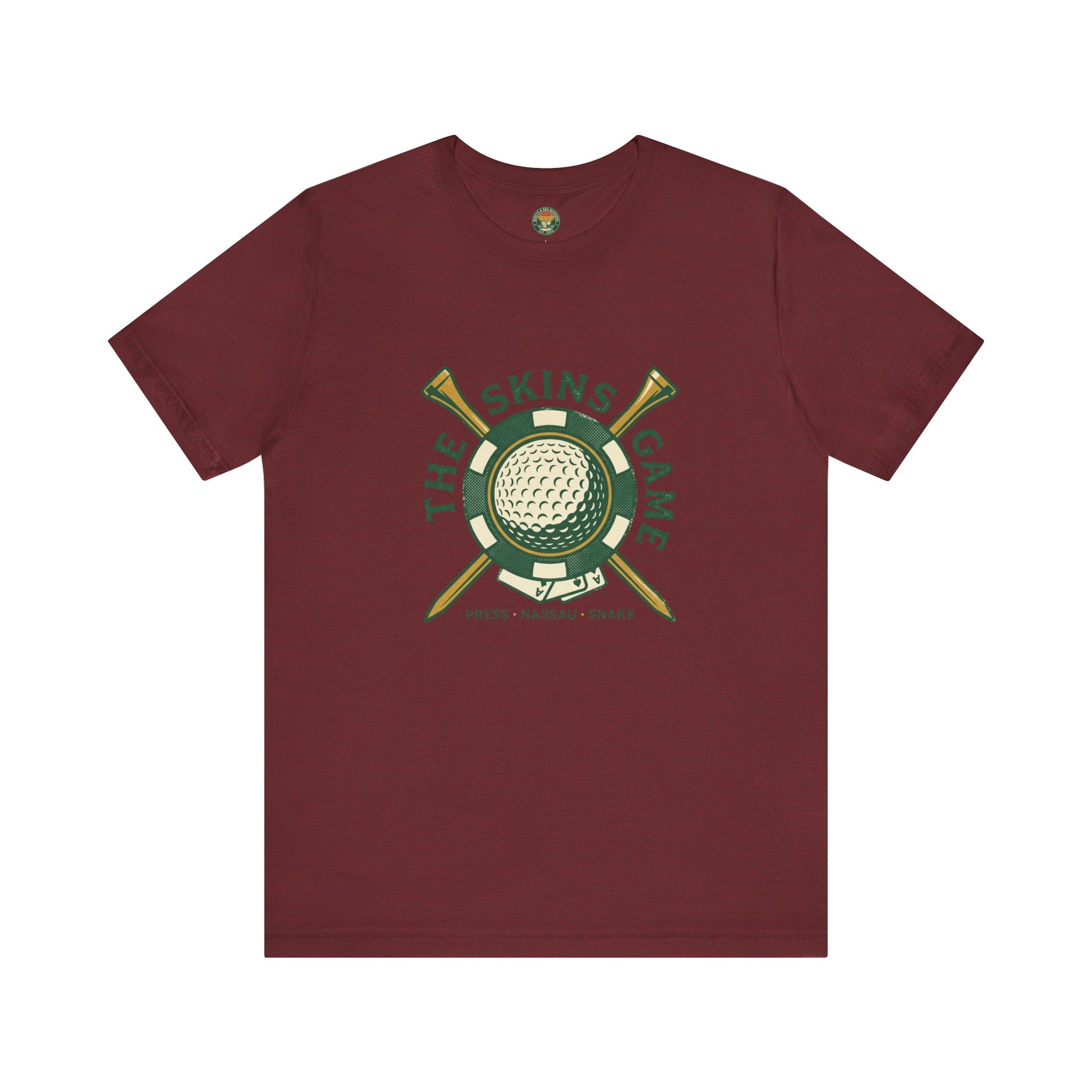 The Skins Game Mark Tee — Poker Chip & Crossed Tees