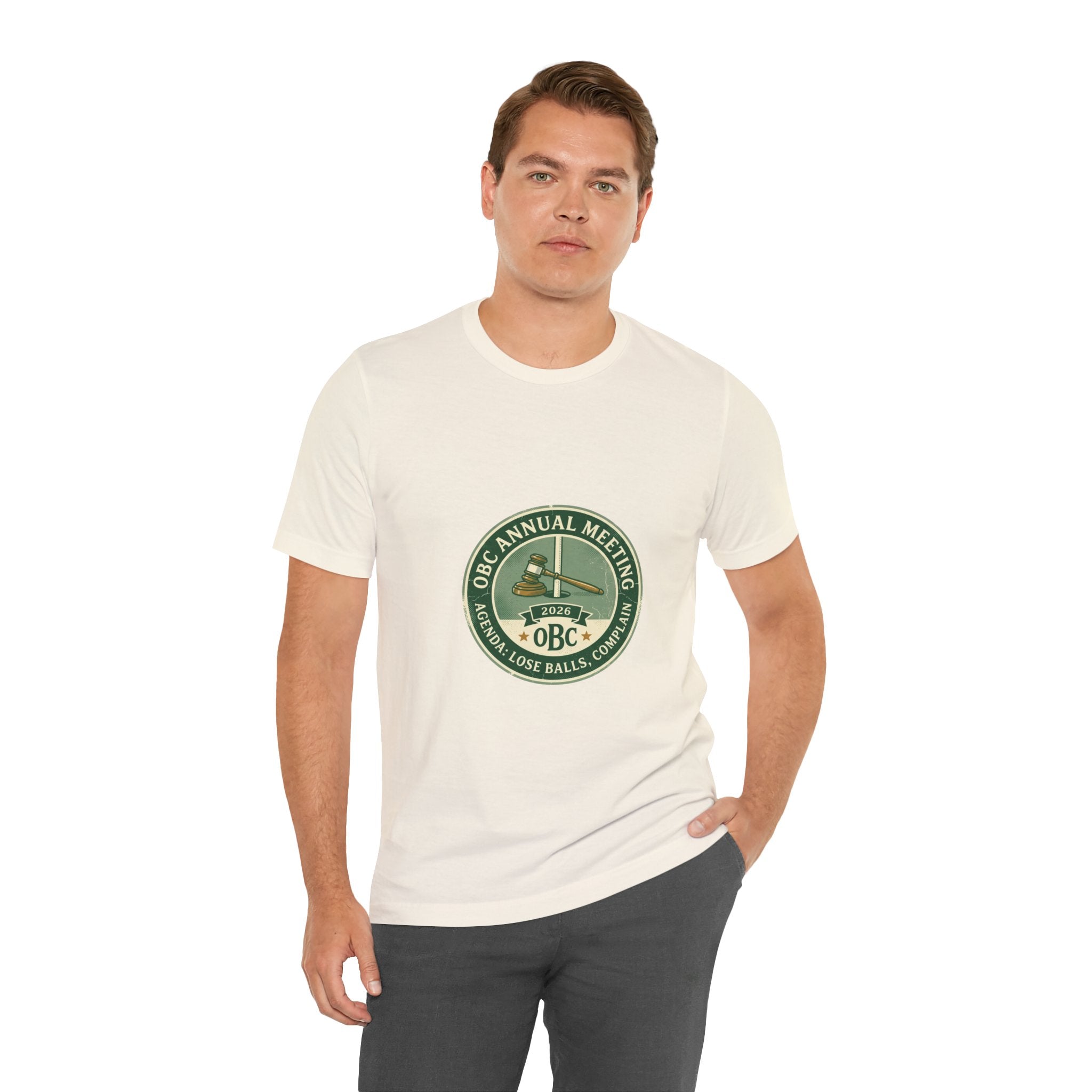 OBC Annual Meeting Tee - Agenda: Lose Balls, Complain
